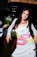 LUNA BLAISE at Highsnobiety September Issue Party with The Botanist in New York 09/08/2023
