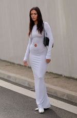 LUNA BLISE at Courreges Womenswear Spring/summer 2024 Show at Paris Fashion Week 09/27/2023