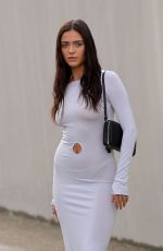 LUNA BLISE at Courreges Womenswear Spring/summer 2024 Show at Paris Fashion Week 09/27/2023