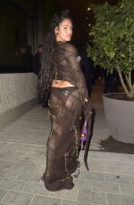 MABEL Arrives at Perfect Magazine X Valentine Party at London Fashion Week 09/18/2023