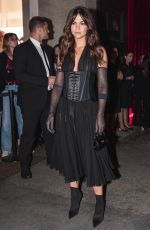 MAIA MITCHELL Arrives at Dolce & Gabbana Dinner in Milan 09/23/2023