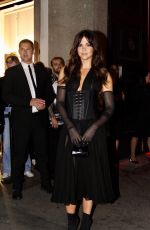 MAIA MITCHELL Arrives at Dolce & Gabbana Dinner in Milan 09/23/2023