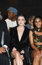 MAISIE WILLIAMS at Harris Reed Show in London 09/13/2023