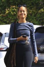 MALIA OBAMA Out for Coffee with a Friend in Los Angeles 09/19/2023