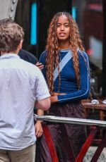 MALIA OBAMA Out with Friends in New York 09/09/2023