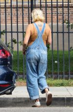 MALIN AKERMAN Picking up Her Son in Los Angeles 09/01/2023