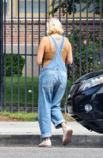 MALIN AKERMAN Picking up Her Son in Los Angeles 09/01/2023