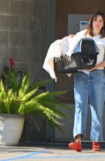 MANDY MOORE Picks Up One of Her Cats from a Vet in Glendale 09/06/2023