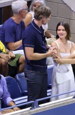 MAREN MORRIS and Ryan Hurd at US Open in New York 09/02/2023