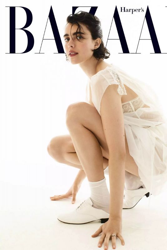 MARGARET QUALLEY in Harper’s Bazaar, October 2023