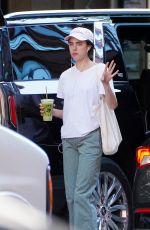 MARGARET QUALLEY Out for Fresh Juice at Juice Press in New York 09/14/2023
