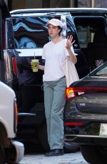 MARGARET QUALLEY Out for Fresh Juice at Juice Press in New York 09/14/2023