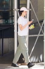 MARGARET QUALLEY Out for Fresh Juice at Juice Press in New York 09/14/2023