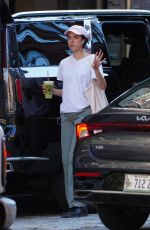 MARGARET QUALLEY Out for Fresh Juice at Juice Press in New York 09/14/2023