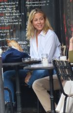 MARIA BELLO Out with Her Dog in Paris 09/14/2023