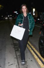 MARIA SHRIVER and CHRISTINA SCHWARZENEGGER Out for Dinner at Craig