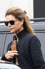 MARIA SHRIVER Out for Lunch with Her Brother Bobby in Brentwood 09/16/2023