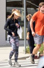MARIA SHRIVER Out with Her Son Christopher on His Birthday in Los Angeles 09/27/2023