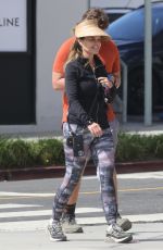 MARIA SHRIVER Out with Her Son Christopher on His Birthday in Los Angeles 09/27/2023