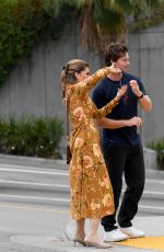 MARIA SHRIVER Photographs Patrick Schwarzenegger Under a Billboard for Their MOSH Products 09/21/2023
