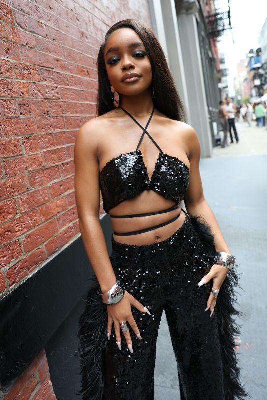 MARSAI MARTIN at Lapointe Spring 2024 Runway Show in New York 09/09/2023