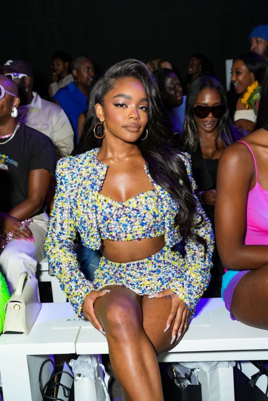 MARSAI MARTIN at Sergio Hudson Spring 2024 Ready to Wear Runway Show in New York 09/10/2023