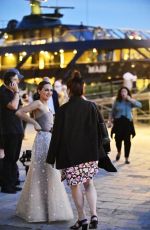 MAUDE APATOW Arrives at Armani Cocktail Party in Venice 09/01/2023