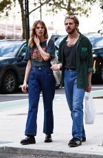MAYA HAWKE and Christian Lee Hutson Out in New York 09/13/2023