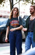MAYA HAWKE and Christian Lee Hutson Out in New York 09/13/2023