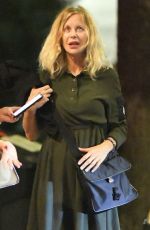 MEG RYAN Night Out with a Friend in New York 09/20/2023