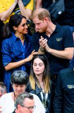 MEGHAN MARKLE and Prince Harry at Invictus Games 09/15/2023