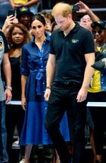 MEGHAN MARKLE and Prince Harry at Invictus Games 09/15/2023