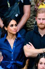 MEGHAN MARKLE and Prince Harry at Invictus Games 09/15/2023