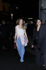 MEGHANN FAHY at Bottega Veneta Fashion Show in Milan 09/23/2023