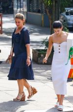 MELINDA and PHOEBE GATES at Cafe Cluny in New York 09/15/2023
