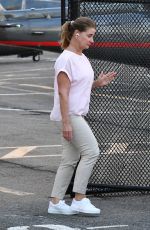MELINDA GATES Arrives at a Heliport in New York 09/10/2023