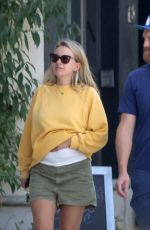MEREDITH HAGNER and Wyatt Russell Out in Santa Monica 09/25/2023