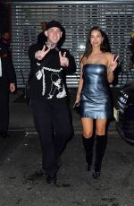 MICHELE MATURO Out for a Dinner Date in New York 09/26/2023