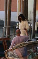 MICHELLE RODRIGUEZ Arrives in Venice 09/01/2023