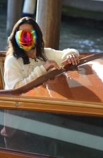 MICHELLE RODRIGUEZ Arrives in Venice 09/01/2023