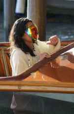MICHELLE RODRIGUEZ Arrives in Venice 09/01/2023