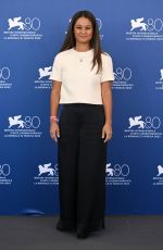 MICHELLE TESORO at Maestro Photocall at 80th Venice International Film Festival 09/02/2023
