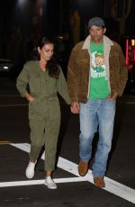 MILA KUNIS and Ashton Kutcher on a Date Night at Largo in Los Angeles 09/27/2023