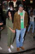MILA KUNIS and Ashton Kutcher on a Date Night at Largo in Los Angeles 09/27/2023