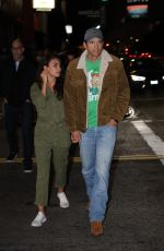 MILA KUNIS and Ashton Kutcher on a Date Night at Largo in Los Angeles 09/27/2023