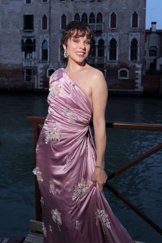 MILLA JOVOVICH at Amfar Gala 2023 in Venice 09/03/2023
