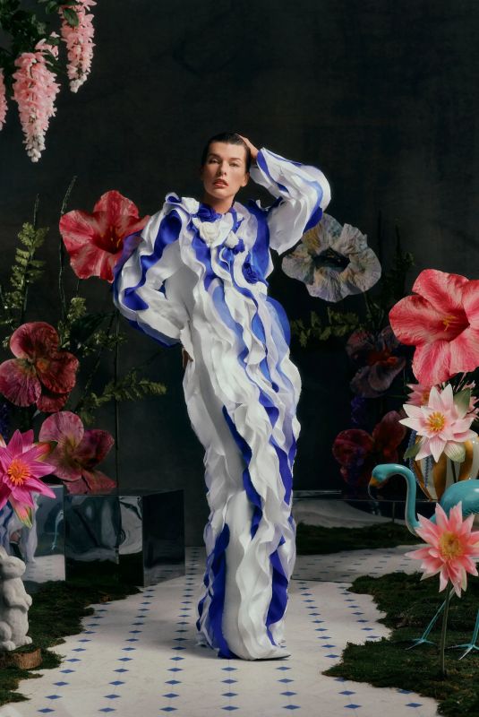 MILLA JOVOVICH for Rodarte 2024 Ready to Wear, September 2023