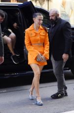 MILLIE BOBBY BROWN Arrives at Good Morning America Studios in New York 09/14/2023