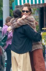 MINKA KELLY and KHATIRA RAFIQZADA Out for Lunch with Friends at All Time 09/15/2023
