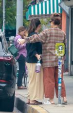 MINKA KELLY and KHATIRA RAFIQZADA Out for Lunch with Friends at All Time 09/15/2023